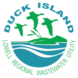 lowell-wastewater-duck-island-logo