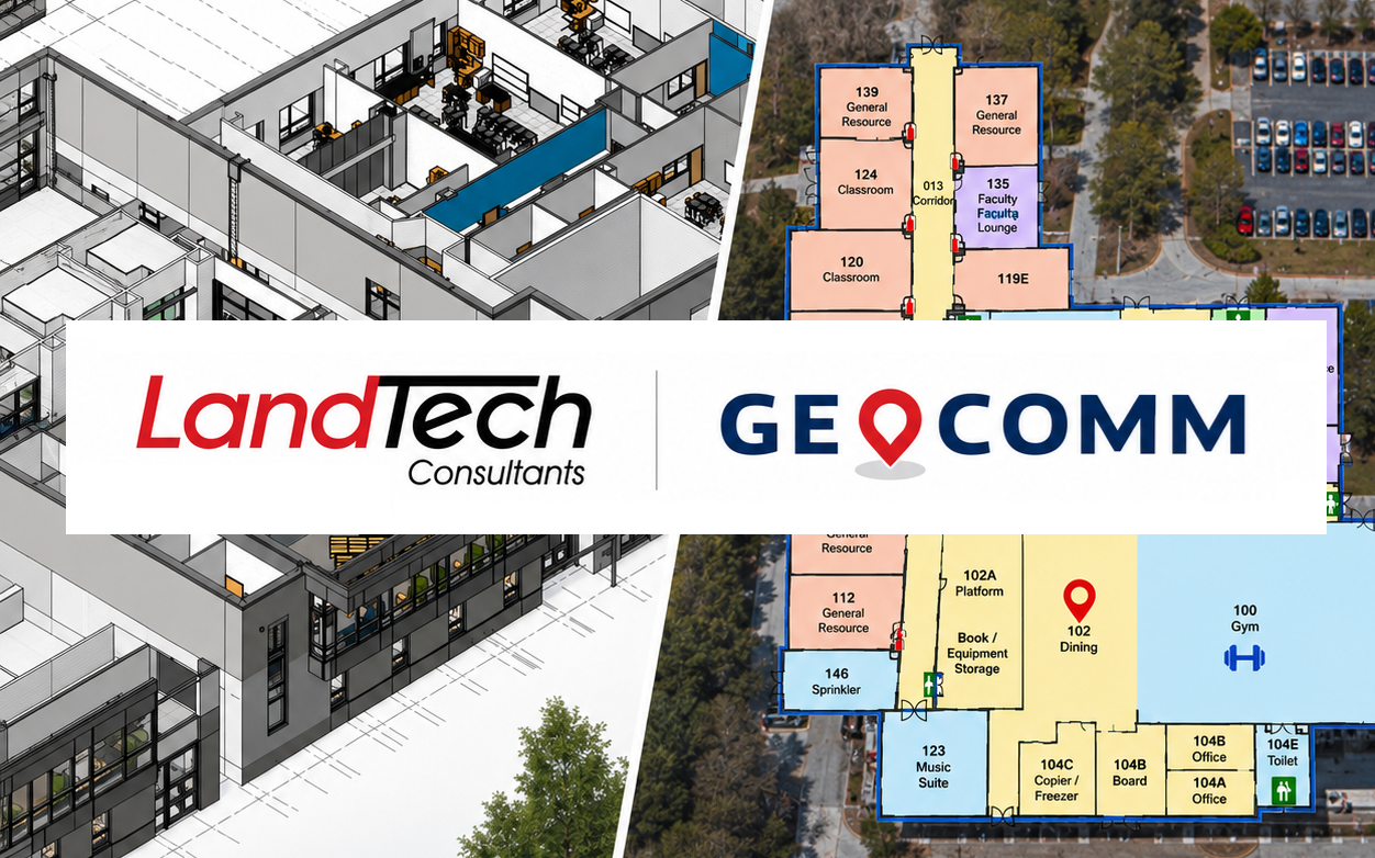 Landtech LandTech and GeoComm Collaborate to Support Indoor Mapping and Public ...